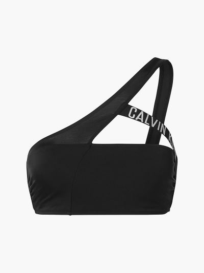 Calvin Klein Fürdőruha HU426947 | Calvin Klein Intense Power Bralette Női Bikini Felső Fekete